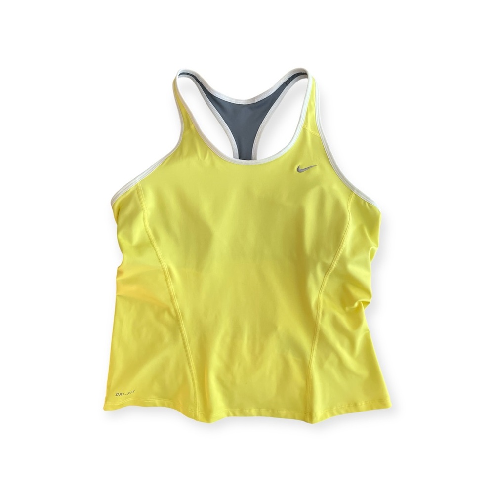 Nike Bright Yellow Athletic Tank